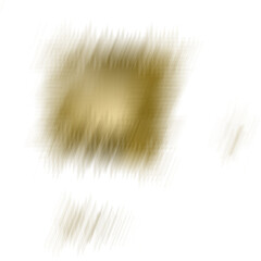  An abstract transparent golden glitch art blur texture design element.