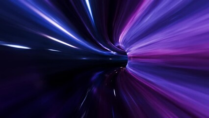 Wall Mural - wormhole extreme travel, speed of light, 4k seamless loop