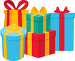 © Garner - Gift Boxes Illustration