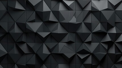 Poster - Polished Semigloss Wall black