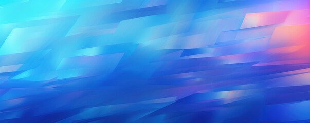 Wall Mural - Azure gradient background with hologram effect 