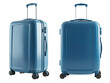 © Ton Photographer4289 - Blue suitcase with isolated against transparent background. Travel and vacation concept