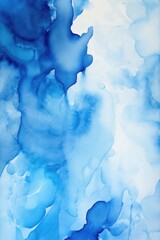  Cobalt abstract watercolor background 