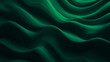 Abstract green background with wavy texture with line pattern.