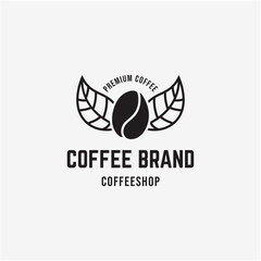 Poster - Coffee logo, suitable for coffee shop logo or product brand identity.