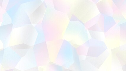 Aufkleber - White corporate abstract background of looping animated gradient geometric shapes and lines. 4k looping footsge