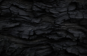 Aufkleber - Old vintage rustic aged antique wooden texture Dark black wood background