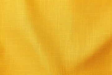 Canvas Print - Table cloth texture with golden yellow linen fabric.