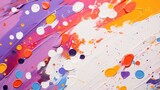 Fototapeta  - abstract background with colorful splashes