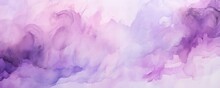 Lilac Abstract Watercolor Background 