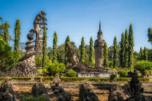 Sala Keoku Or Sala Kaew Ku Or Wat Khaek Sculpture Park Nong Khai, Thailand