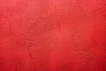 Wall Mural - Bright red colored abstract wall background with textures of different shades of red