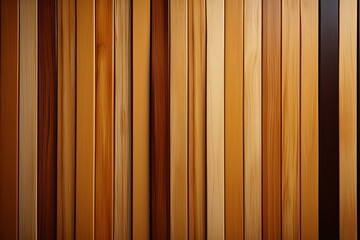 Aufkleber - wooden paneled wall, highlighting the intricate carvings and textures of the wood. The warm tones and natural patterns create a sense of rustic elegance