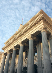 Madrid Stock Exchange in Madrid, Spain