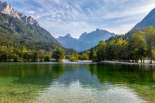 Lake Jasna In Alps, Slovenia