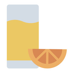 Vitamin C drink icon