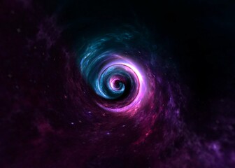 Wall Mural - science fiction wallpaper. beauty of deep space. colorful graphics for background, like water waves,