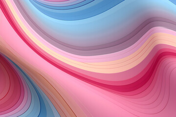 Wall Mural - beautiful abstract wave candy colours background. graphic modern art. digital fantasy effect