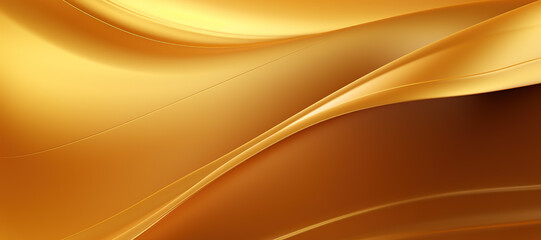 Wall Mural - gold color wave pattern, luxurious 17