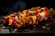 Sizzling hot tandoori kebabs