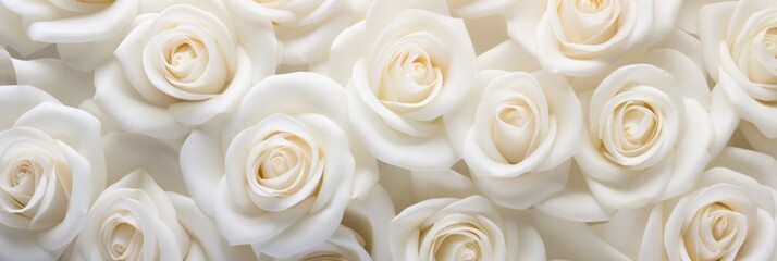  white roses background