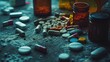 Illegal drugs cast in shadows hint at a darker side of medicine