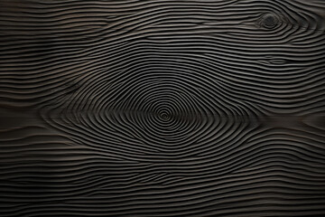 Poster - Simplistic fingerprint pattern on a brushed metal texture.