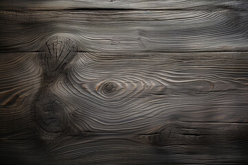 Poster - Simplistic fingerprint lines on a weathered wood texture.