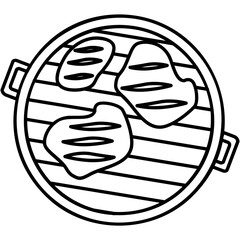 Sticker - Bbq Icon