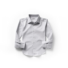 Poster - Button down shirt on white background