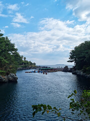 Canvas Print - 
This is the scenery of Soesokkak, Jeju Island.