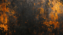 黒茶色オレンジ黄色の抽象的な背景GenerativeAI