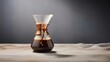 © vadosloginov - Chemex pour-over coffee maker Generative AI