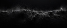 Black Dust Noise Cloud Background
