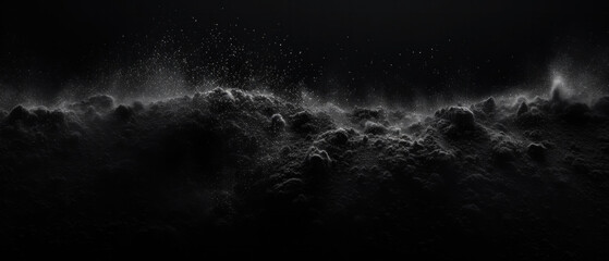 black dust noise cloud background