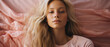 © Synthetica - Beautiful young woman looking at camera, panoramic shot