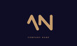 © grafic.ustani - AN, NA, A, N Abstract Letters Logo Monogram