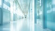 © Fay Melronna  - Abstract blur beautiful luxury hospital interior for backgrounds Rays of light