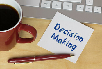 Wall Mural - Decision Making	