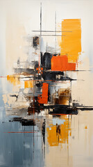 Wall Mural - Abstract watercolor painting, esoteric background.