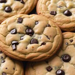 Wall Mural - Chocolate Chip Cookie