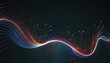 Abstract Tech Particle Background