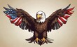 XL vector american bald eagle