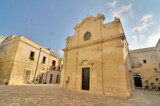 Fototapeta Nowy Jork - The church of  San Nicola dei Greci in the historic center of Lecce