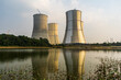 Cooling towers of the Ruppur Nuclear Power Plant, Bangladesh.