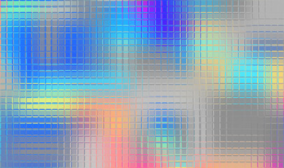 Aufkleber - Patterned Glass Texture Illustrations. Glare effect. Abstract surface for design prints. Frosted Glass Background. Vector illustration