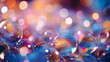 Vivid Bokeh with Transparent Glittering Spheres, Festive and Dreamy Atmosphere, Ideal for Celebrations
