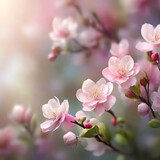 Fototapeta Storczyk - Beautiful Pink color flower spring