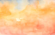Watercolor yellow wallpaper. Abstract backgrounds.