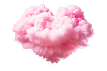 Wall Mural - a heart shape explosion isolated on transparent background.